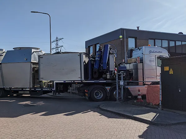 Lechler Scrubber Transport