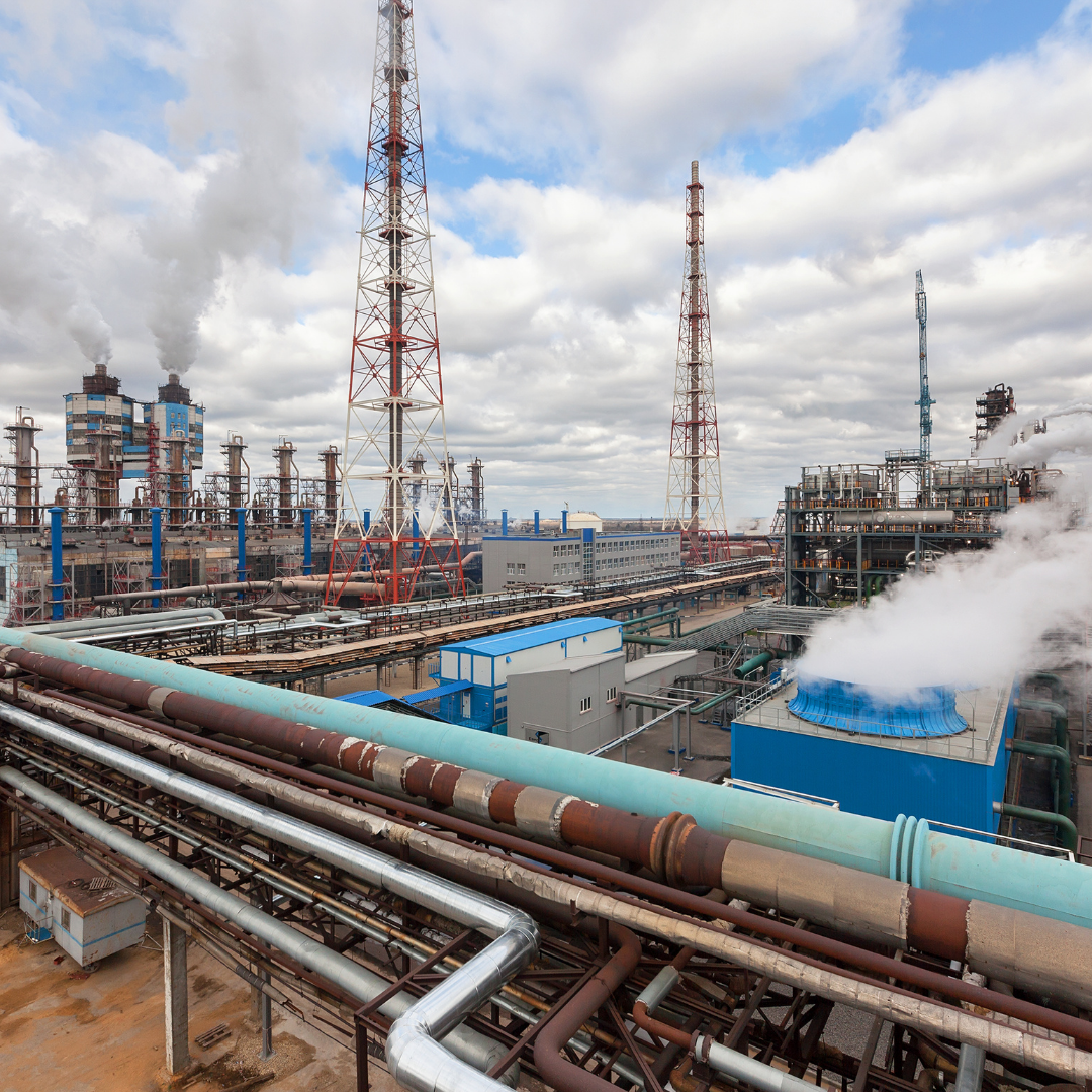 Lechler scrubber installation for chemical plant