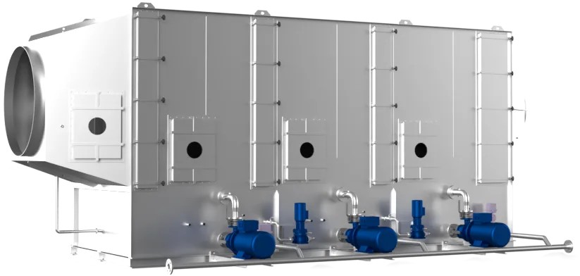 Scrubber design
